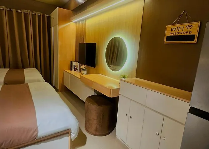 Cozy Escape Shore 2 Tower 3 -moa - Pasay- 2 Beds * Manila